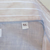 Brunello Cucinelli Brown Striped Easy Fit Shirt