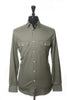 Brunello Cucinelli Green Easy Fit Casual Shirt