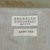 Brunello Cucinelli Green Easy Fit Casual Shirt