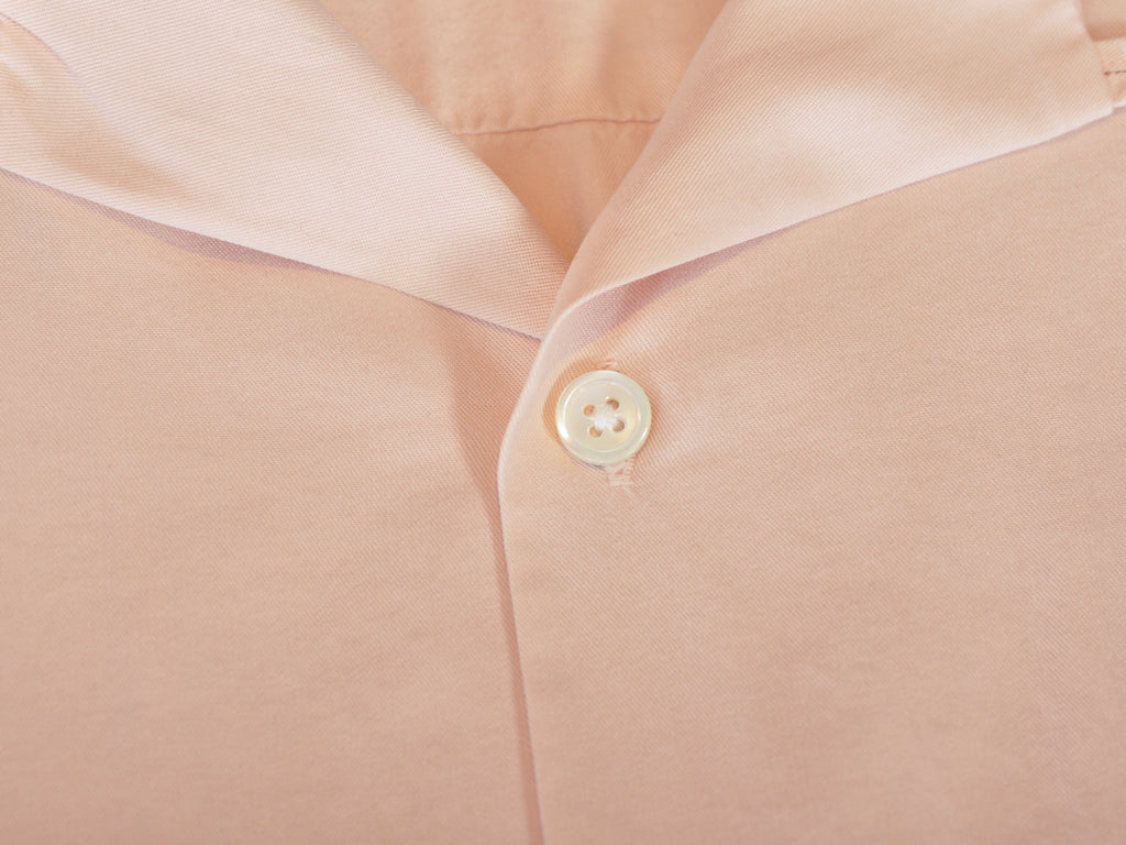 Portuguese Flannel Peach Camp Shirt