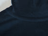 John Smedley Black New Zealand Merino Wool Roll Neck Sweater