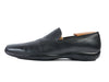 Prada Black Leather Slip-On Shoes