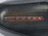 Prada Black Leather Slip-On Shoes