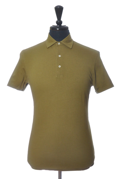 Aspesi Green Cotton Polo Shirt