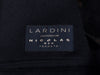 Lardini Navy Blue Angora Wool Overcoat