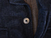 Lardini Washed Blue Fleece Twill Identity Jacket