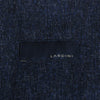 Lardini Washed Blue Fleece Twill Identity Jacket