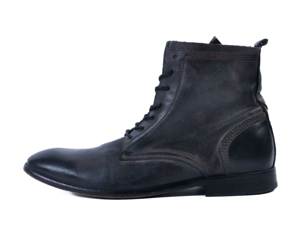 Hudson London Black Leather Boots