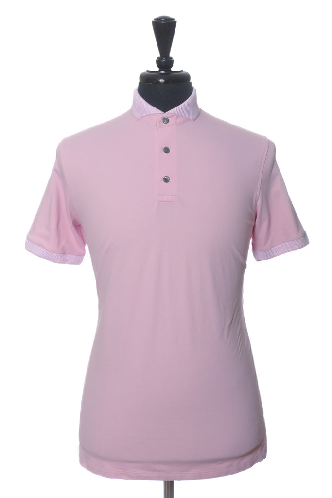 Greyson Pink Golf Polo