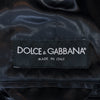 Dolce & Gabbana Black Cashmere Blend Double Breasted Coat