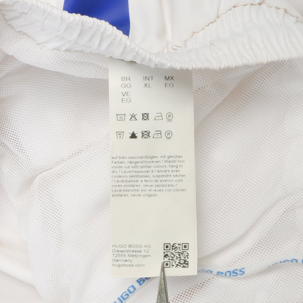 Hugo Boss White Dolphin Swim Shorts