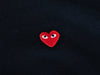 Comme des Garcons Black Crew Neck T-Shirt