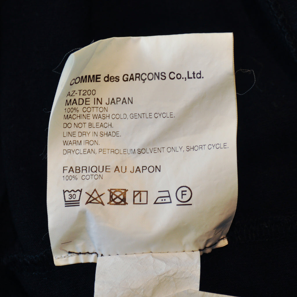 Comme des Garcons Black Crew Neck T-Shirt