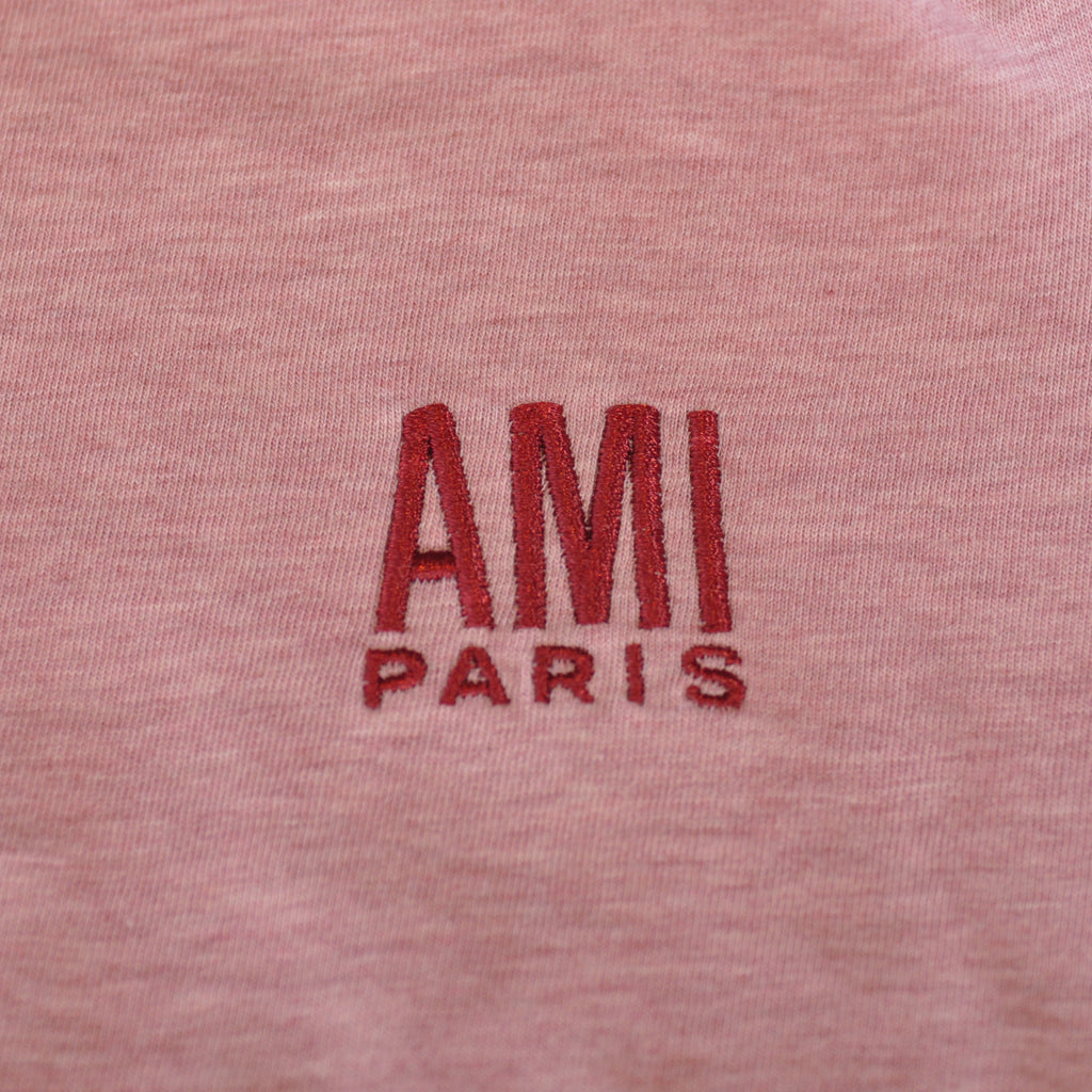 AMI Red Trimmed T-Shirt