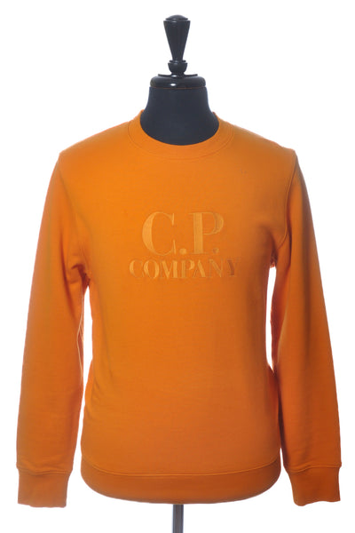 C.P. Company Orange Embroidered Sweatshirt