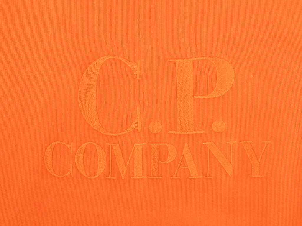 C.P. Company Orange Embroidered Sweatshirt