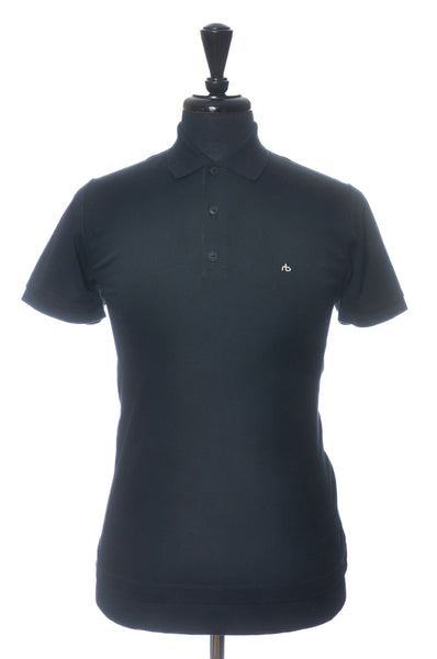 Rag & Bone Black Polo Shirt