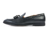 SuitSupply Black Leather Tassel Loafers