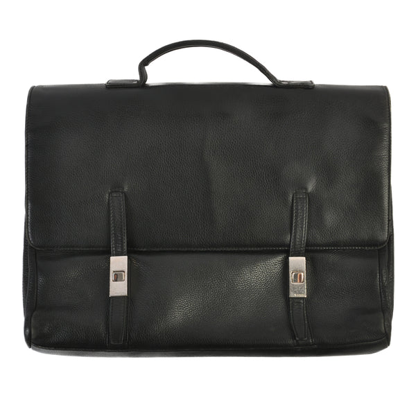 Gucci Black Leather Briefcase