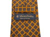 Brooks Brothers Navy on Bronze Print Tie