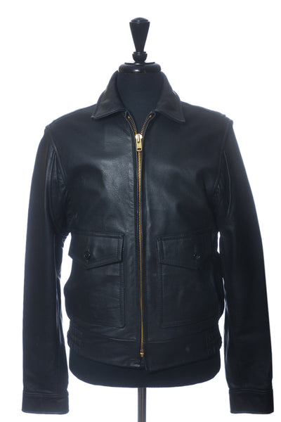 San Diego Leather Company Black Leather Jacket
