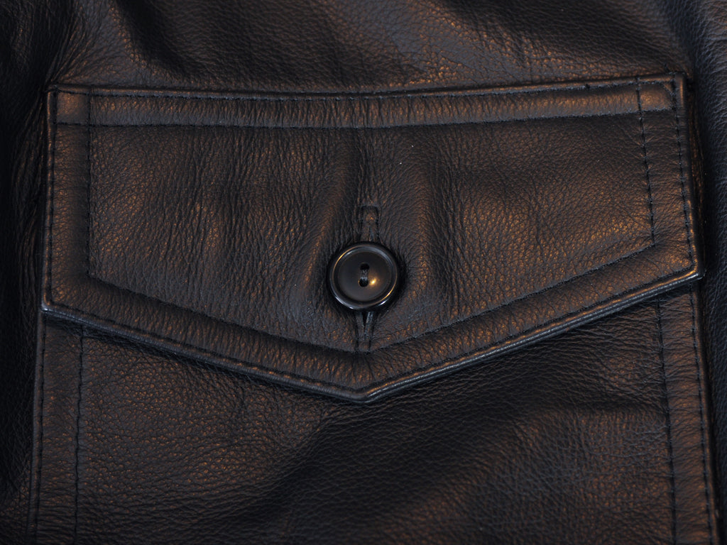 San Diego Leather Company Black Leather Jacket