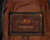 A&S Selections Black Leather Coat