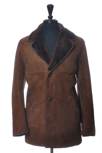 Unbranded Brown Shearling Coat