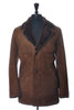 Unbranded Brown Shearling Coat