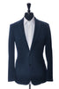 Mark Marengo Limited Edition Blue Herringbone Moleskin Blazer