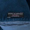 Mark Marengo Limited Edition Blue Herringbone Moleskin Blazer