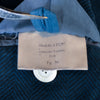 Mark Marengo Limited Edition Blue Herringbone Moleskin Blazer