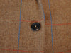 Harvie & Hudson Tan Check Lovat Tweed Blazer
