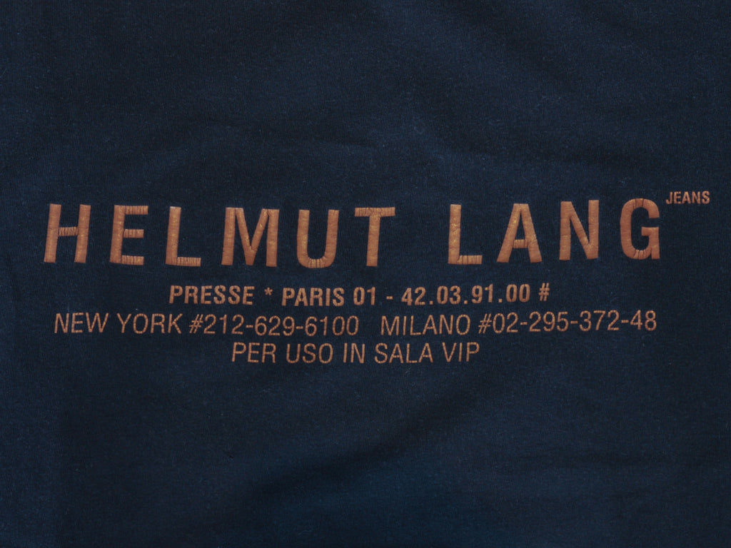 Helmut Lang 1996 Vintage Slim Fit Saint Mary T-Shirt