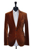Tiger of Sweden Brown Velvet Jamonte Blazer