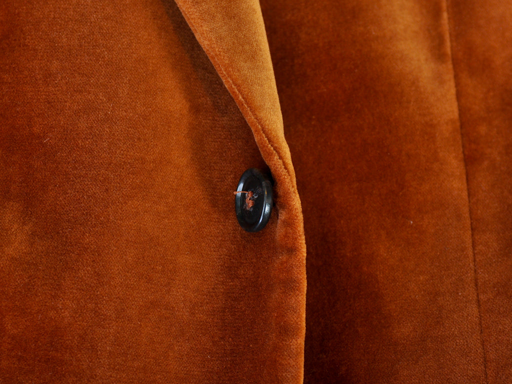 Tiger of Sweden Brown Velvet Jamonte Blazer