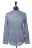 Armani Collezioni Grey Linen Blend Shirt