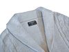 Ernest Sewn Grey Cable Knit Shawl Cardigan