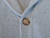 Ernest Sewn Grey Cable Knit Shawl Cardigan