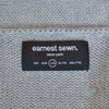 Ernest Sewn Grey Cable Knit Shawl Cardigan