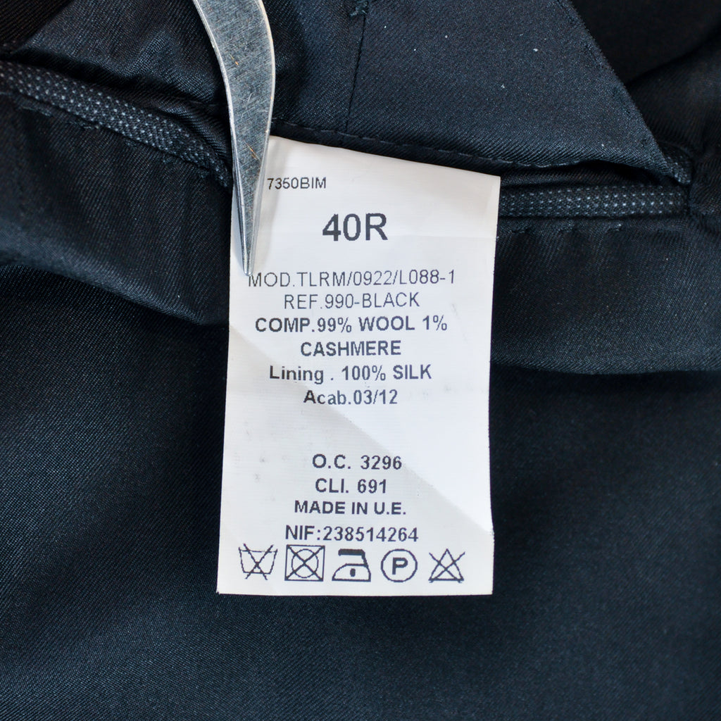 Aquacutum Charcoal Grey Cashmere Blend Suit