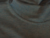 John Smedley Green Wool Roll Neck Sweater