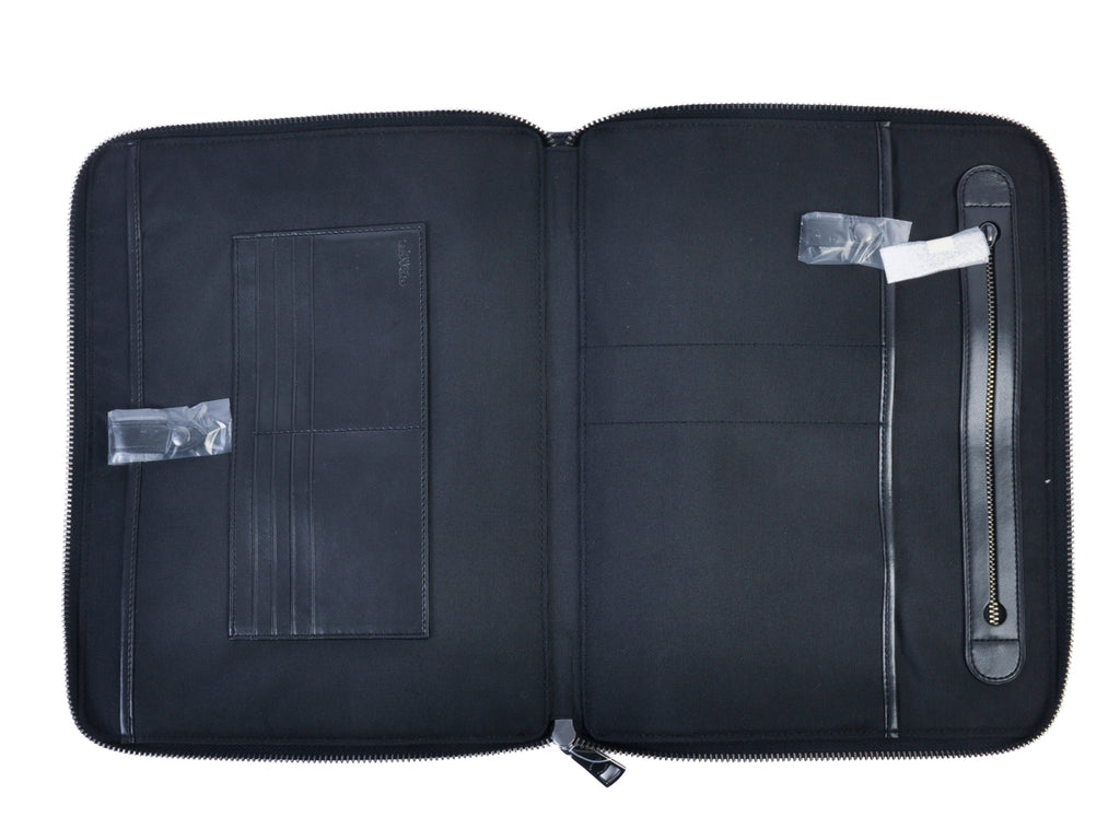 Coach Black Signature Tech Case