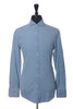 Brunello Cucinelli Light Blue Basic Fit Denim Shirt
