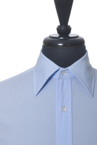 Tom Ford Blue Cotton Dress Shirt