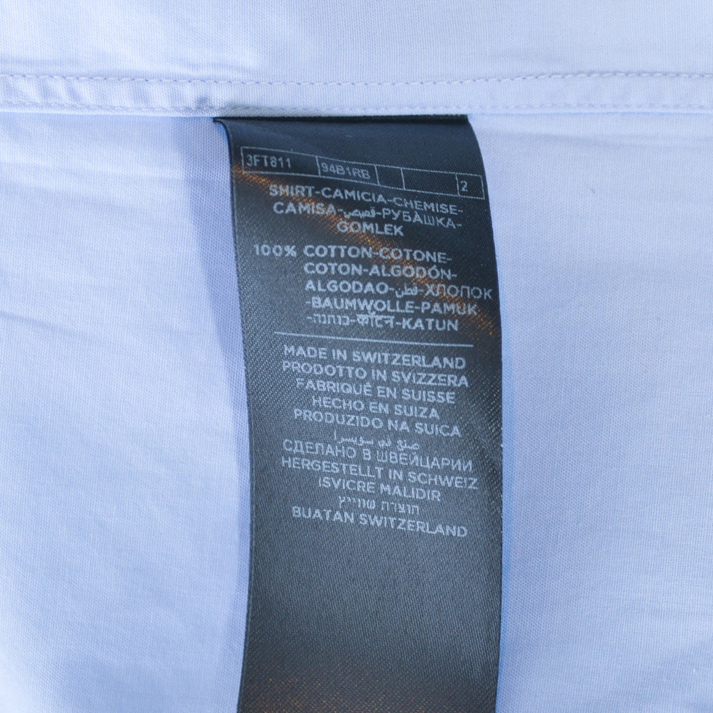 Tom Ford Blue Cotton Dress Shirt