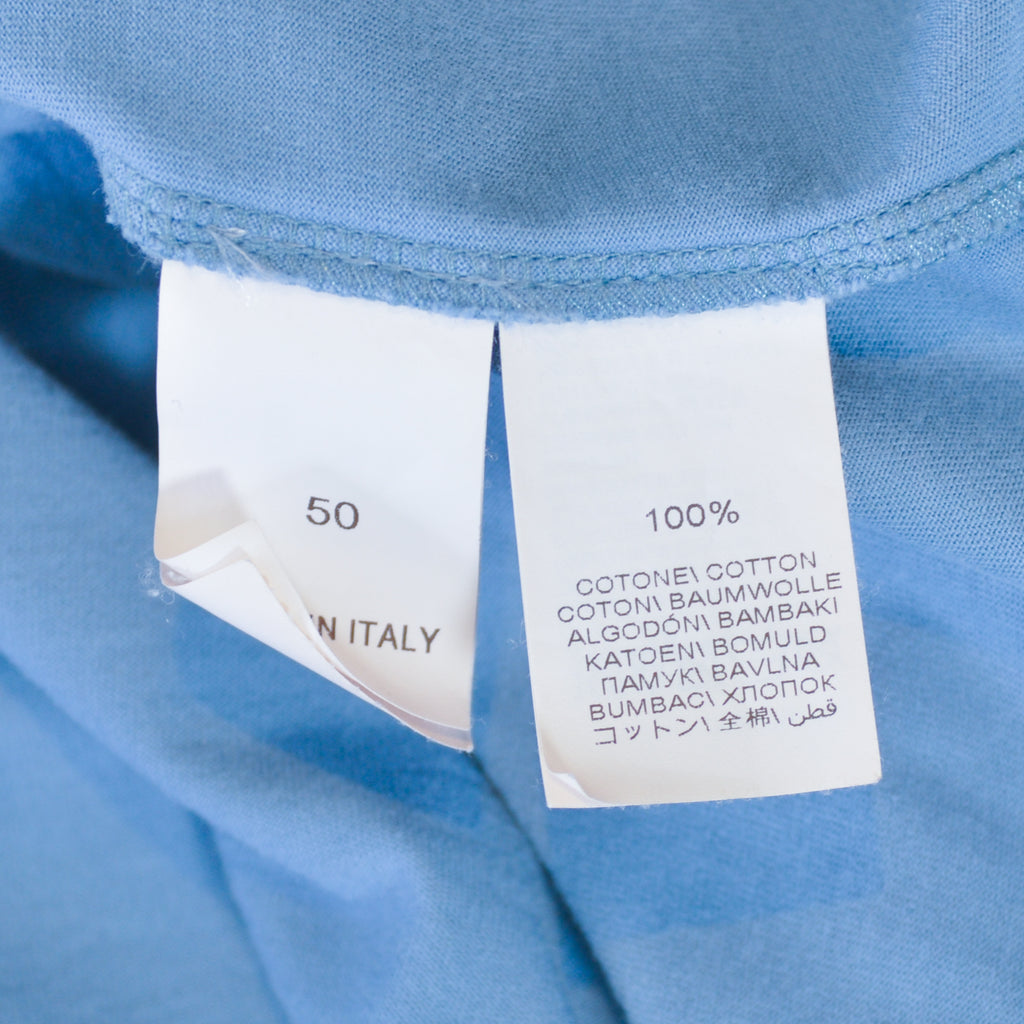 Brunello Cucinelli Blue Regular Fit T-Shirt