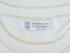 Brunello Cucinelli Ivory Knit T-Shirt
