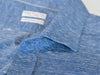 Brunello Cucinelli Blue Leisure Fit Linen Blend Jersey Shirt