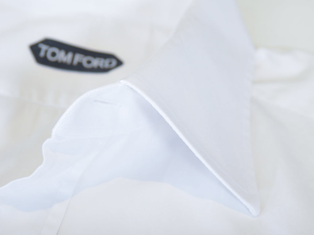 Tom Ford White Cotton Dress Shirt